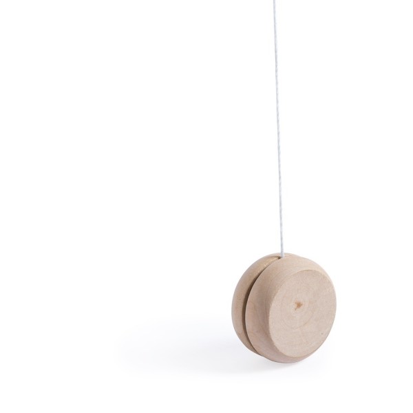 Yoyo en bois naturel pour enfants