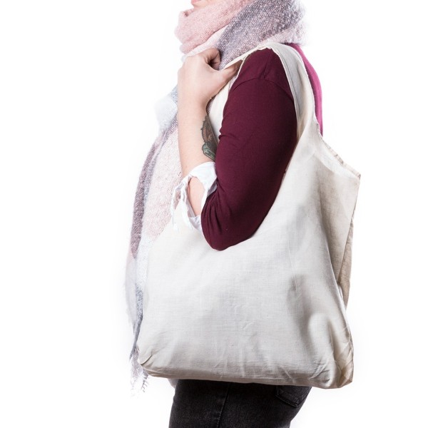 Sac cabas en coton naturel