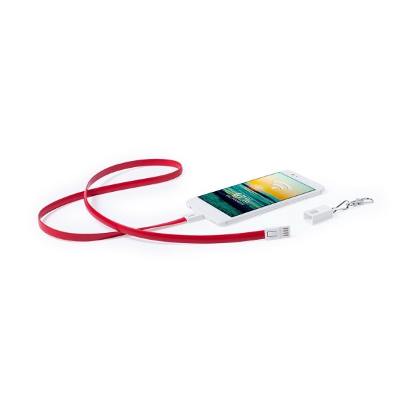 Câble de charge lanyard USB-C multifonction