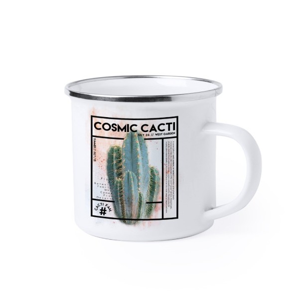 Tasse Sublimation Rétro Métal 380ml