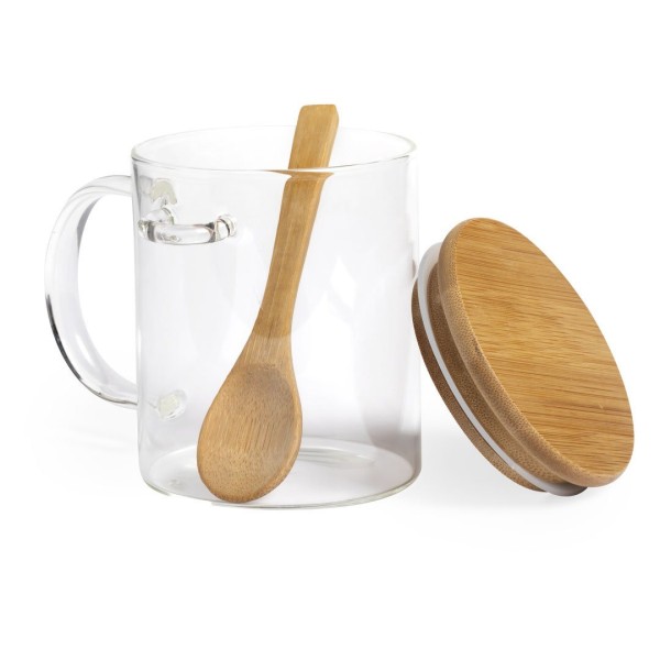 Tasse Kipal Eco-Friendly en Verre Borosilicaté