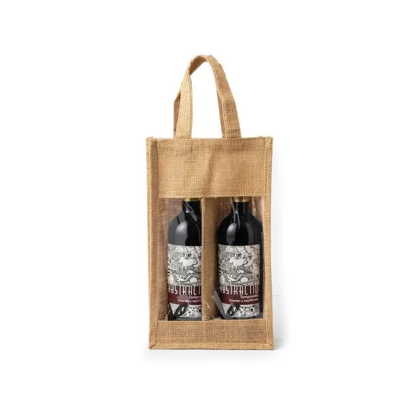 Sac Koop pour Bouteilles de Vin en Toile de Jute