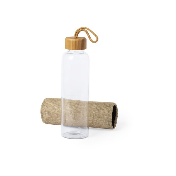 Bidon Kasfol Eco-Friendly en Verre et Bambou 500ml