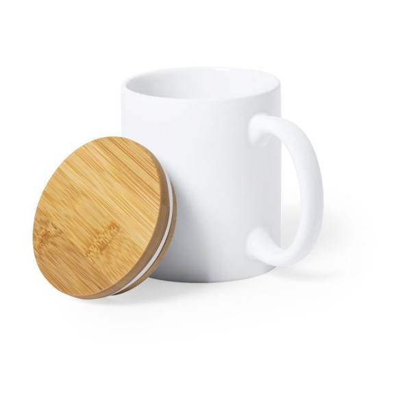 Tasse Yotel Eco-Friendly avec Couvercle en Bambou