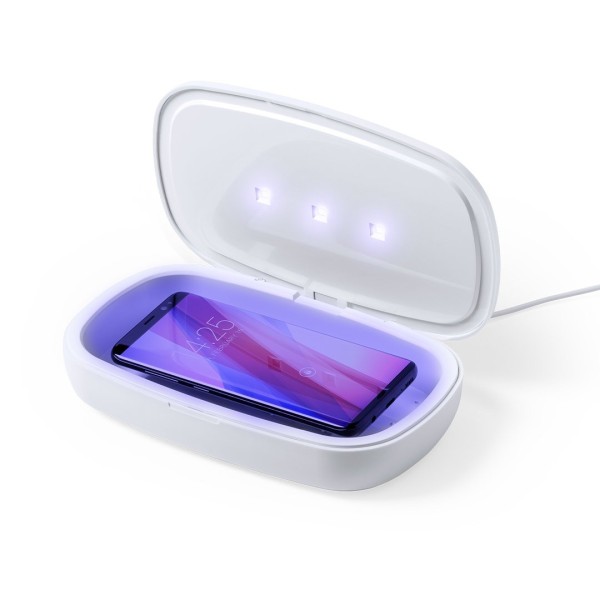 Boîte Stérilisateur UV avec Chargeur Sans Fil Intégré