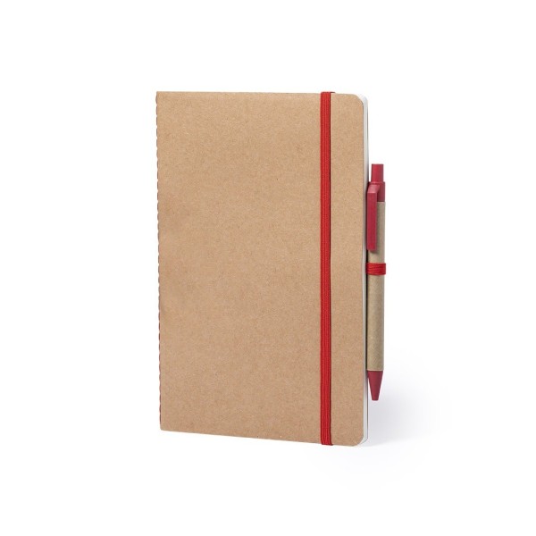 Cahier Écologique Esteka avec Stylo Assorti