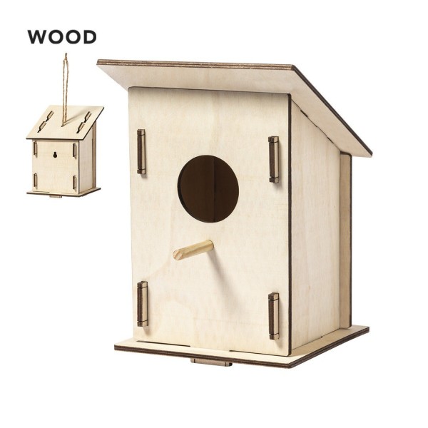 Maison d'Oiseau Pecker en Bois