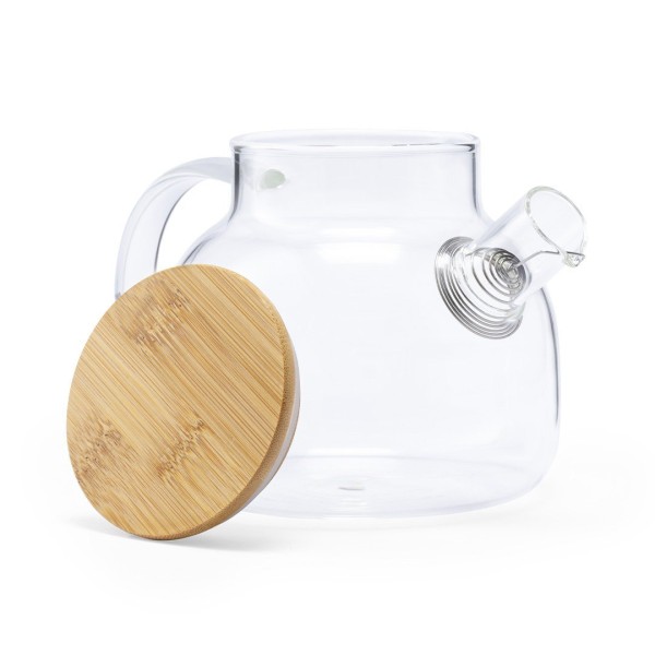 Théière Talia en verre borosilicate avec infuseur