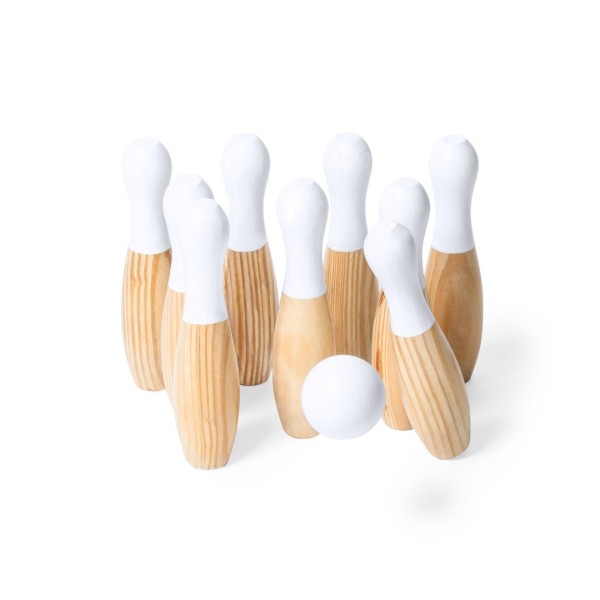 Jeu de Bowling en Bois Spare