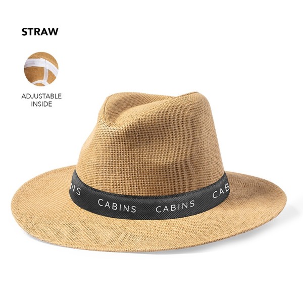 Chapeau Indiana en Paille Ajustable