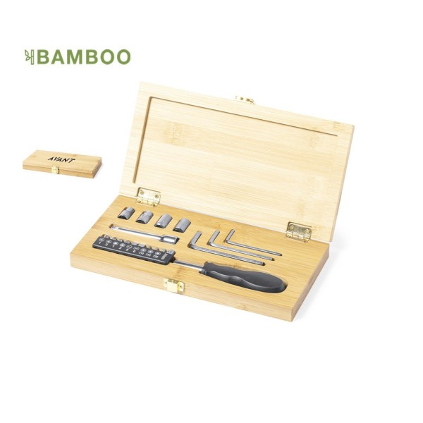 Set Outils Multifonction en Bambou