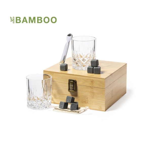 Set Whisky Steger Premium avec Verres en Cristal et Pierres à Whisky