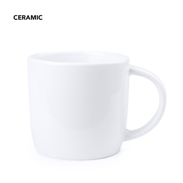 Tasse Tarbox en céramique blanche 380ml