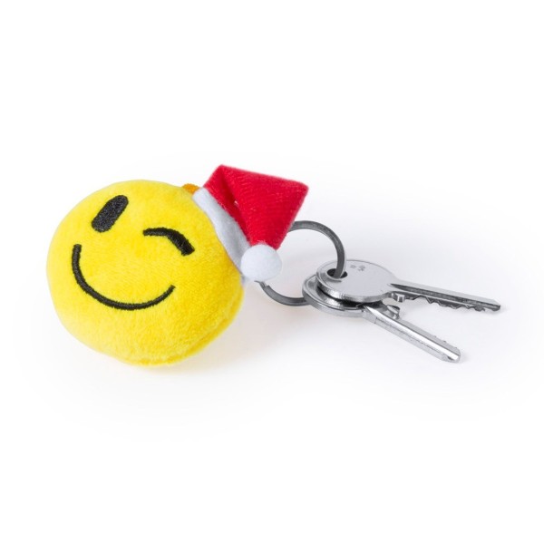 Porte-Clés Emoji Noël Clin d'Oeil