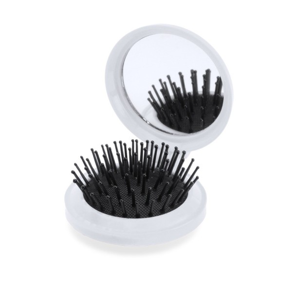 Brosse avec Miroir Glance Pliable