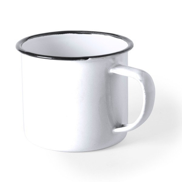 Tasse métallique vintage 380ml